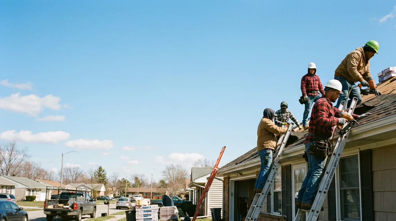 Roofing in Bladensburg, OH near me